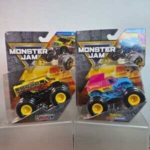 Monster Jam Classroom Crusher & Ringling Bally Circuit 1:64 Scale Die-Cast Monst